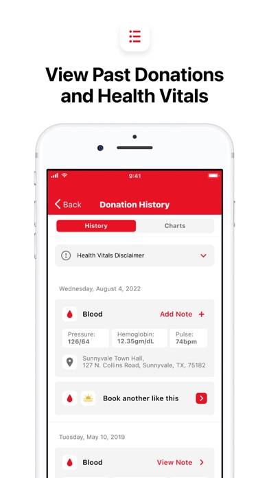 Blood Donor American Red Cross App screenshot #3