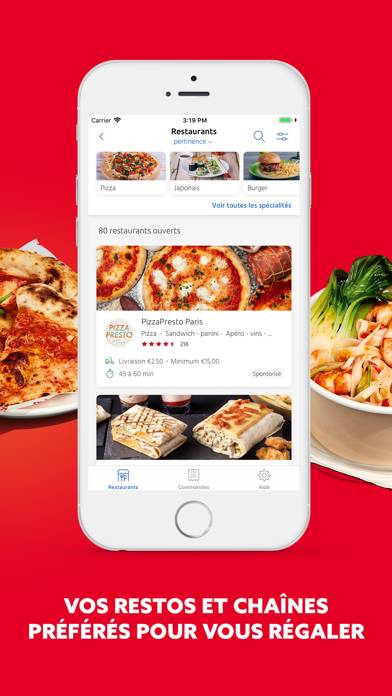 Just Eat FR App screenshot #3