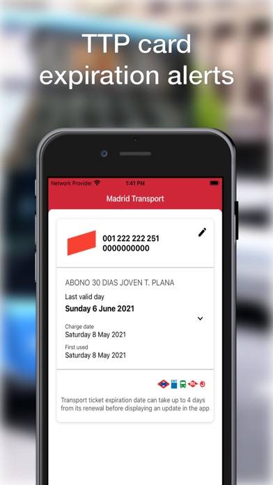 Madrid Transport Captura de pantalla de la aplicación #2