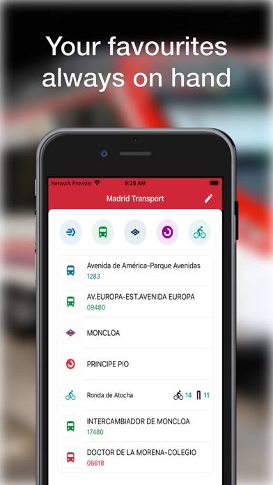 Madrid Transport Captura de pantalla de la aplicación #4