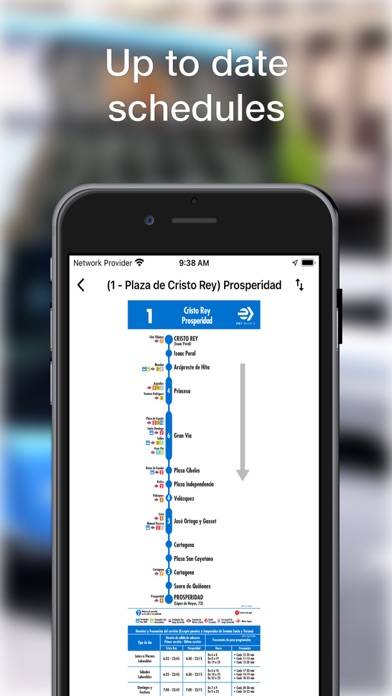 Madrid Transport Captura de pantalla de la aplicación #6