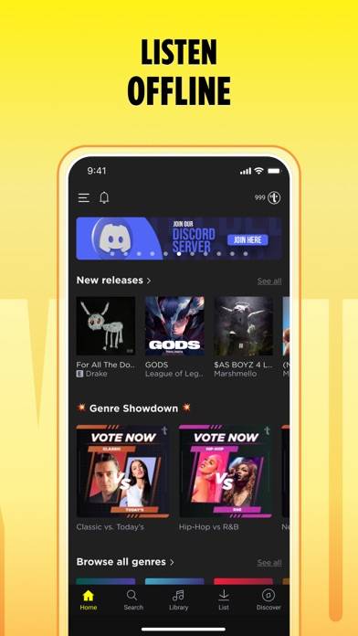 TREBEL Music App screenshot #1