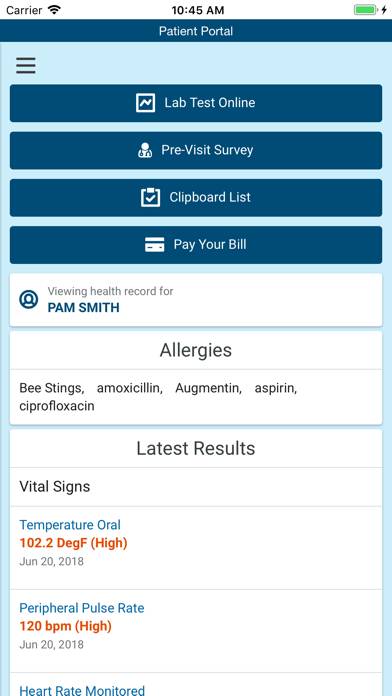 HealtheLife App screenshot #1