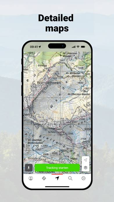 Bergfex: hiking & tracking Captura de pantalla de la aplicación #6