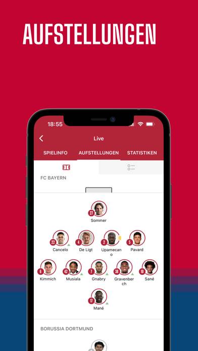 Bayern Live – Fussball App App screenshot #6