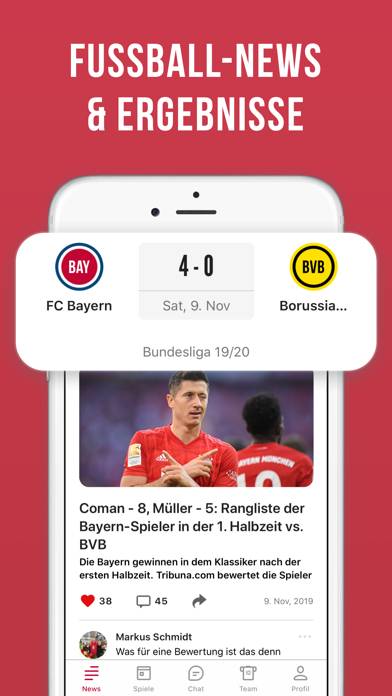 Bayern Live App screenshot