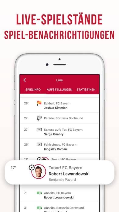 Bayern Live App screenshot