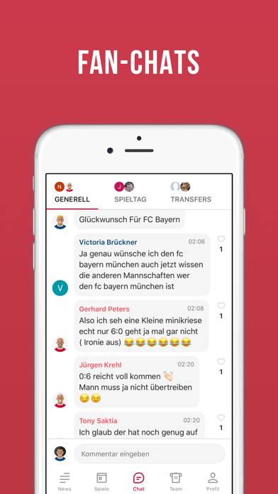 Bayern Live App screenshot