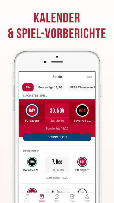 Bayern Live App screenshot