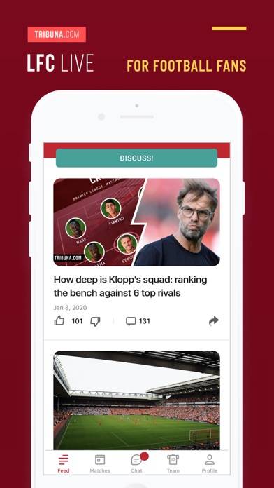 Liverpool Live – Goals & News. App screenshot #1