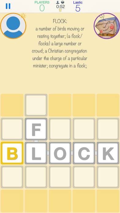 Blockhead Professional: word game with friends Скриншот приложения #2