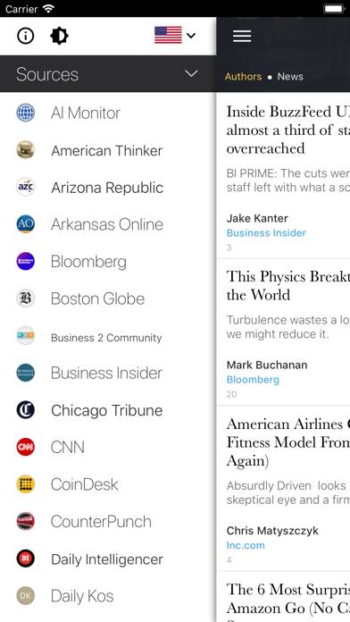 Opinions, Columnists and News App screenshot