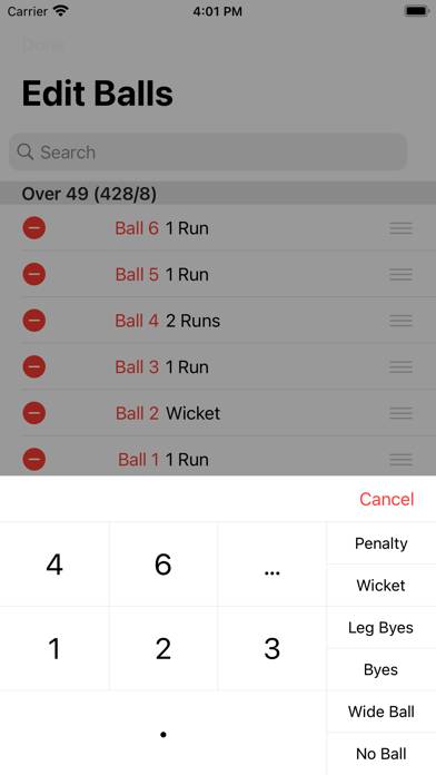 Clicket™ Umpire App-Screenshot