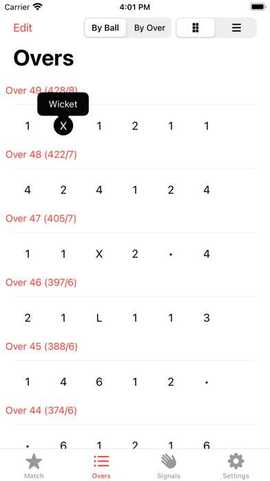 Clicket™ Umpire App-Screenshot