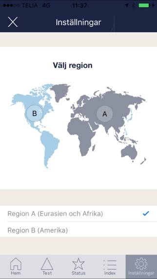 Navigame Bojar App skärmdump