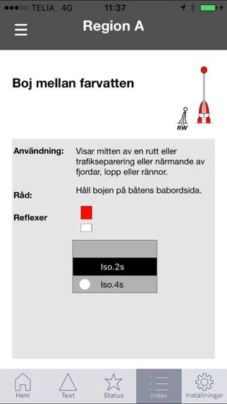 Navigame Bojar App skärmdump