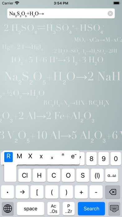 Chemistry Keyboard App screenshot