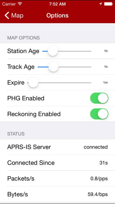 APRS Mobile Capture d'écran de l'application #4