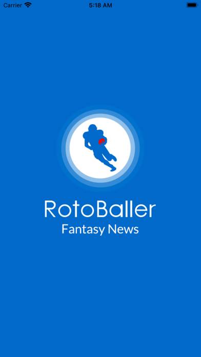 RotoBaller Fantasy Sports News screenshot
