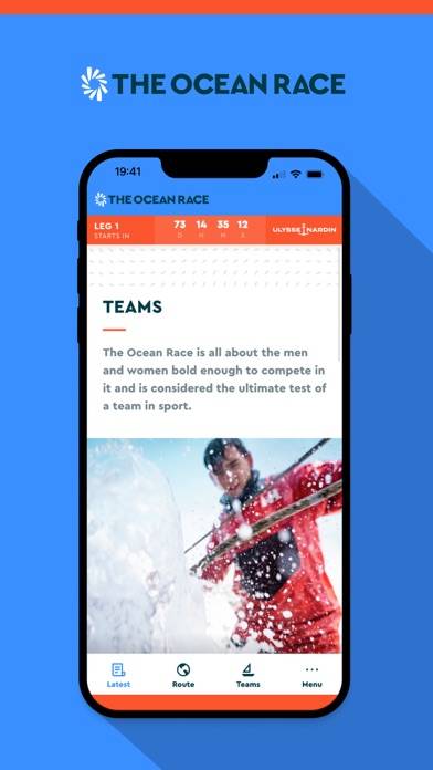 The Ocean Race App-Screenshot