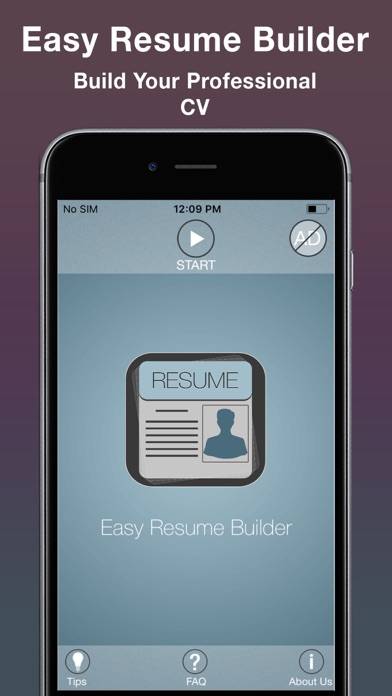 Easy Resume Builder : CV Maker screenshot #2
