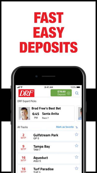 DRF Horse Racing Betting App screenshot #5