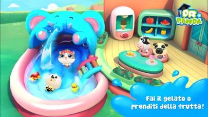 Dr. Panda Swimming Pool Captura de pantalla de la aplicación #2