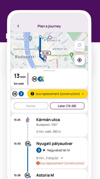 BudapestGO Captura de pantalla de la aplicación #5