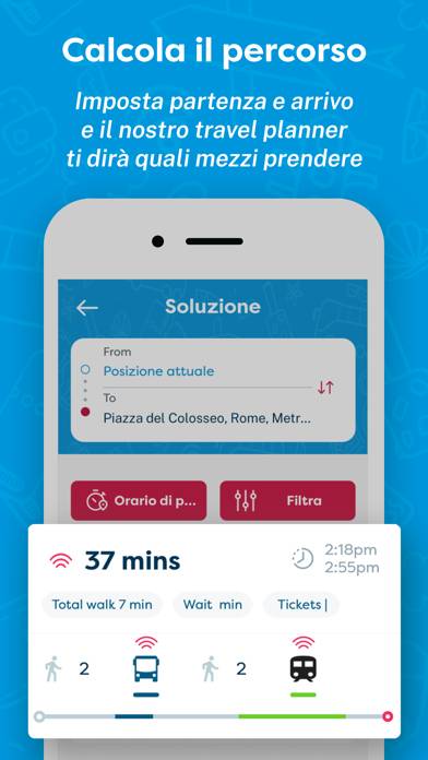 Cotral: trasporti nel Lazio App screenshot #1