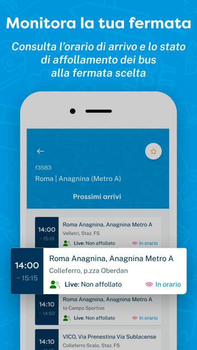 Cotral: trasporti nel Lazio App screenshot #5