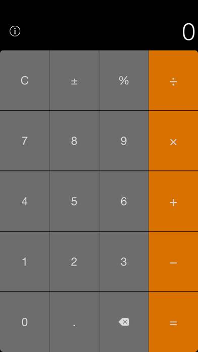 Calculator Widget for Notification Center App screenshot #3