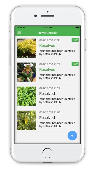 FlowerChecker, plant identify Captura de pantalla de la aplicación #1