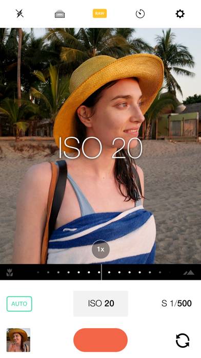 Manual – RAW Camera Captura de pantalla de la aplicación #1