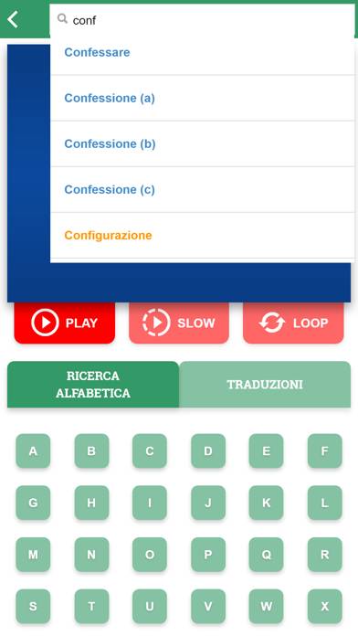 Dizionario LIS App screenshot #2