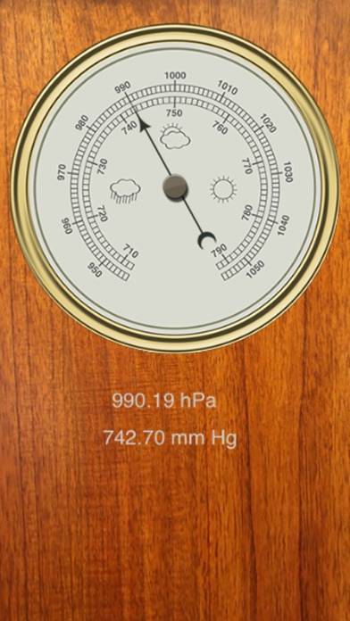 Barometer Deluxe App screenshot #1