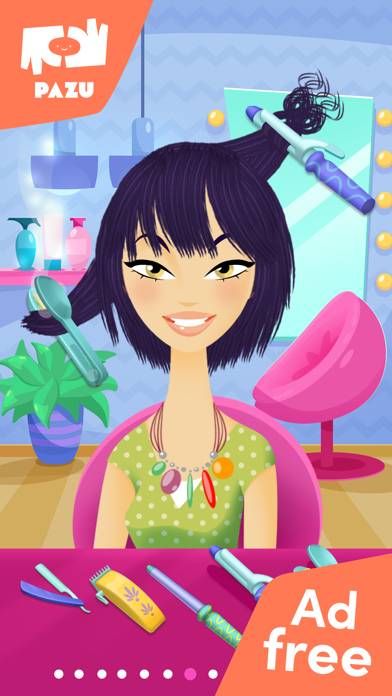 Girls Hair Salon Schermata dell'app #2
