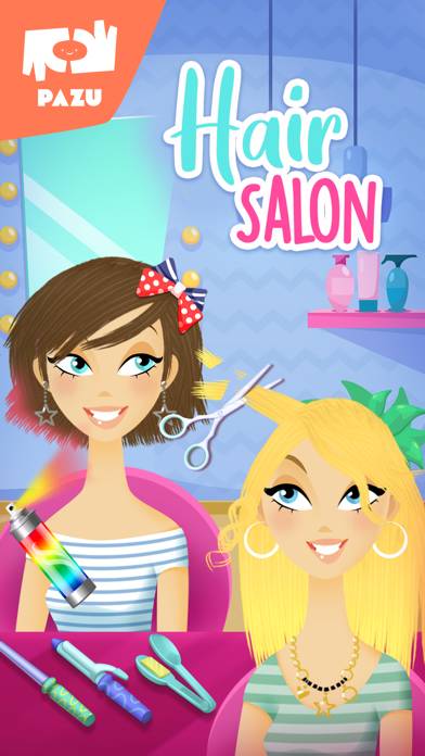 Girls Hair Salon Captura de pantalla de la aplicación #6