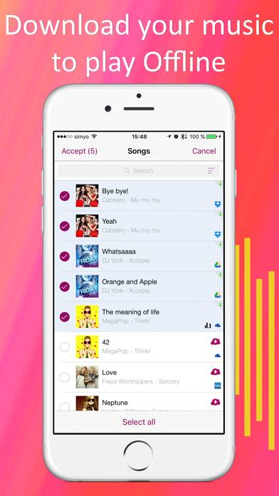 Cloud Music App Pro Captura de pantalla de la aplicación #4