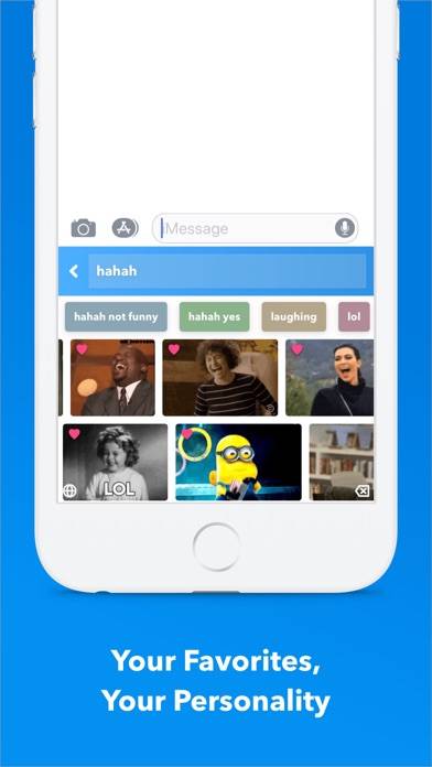 GIF Keyboard App screenshot #3