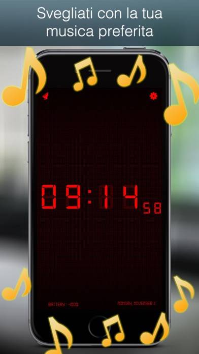 Digital Alarm Clock Pro Uygulama ekran görüntüsü #3