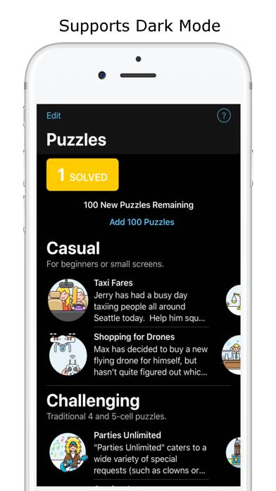 Logic Grid Puzzles App screenshot #5