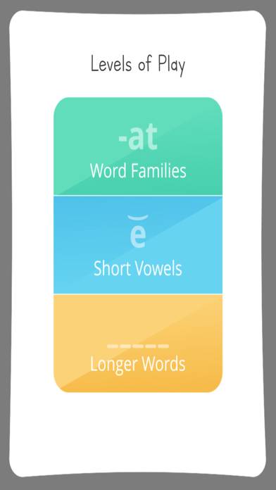 Short Vowel Word Study App screenshot #1