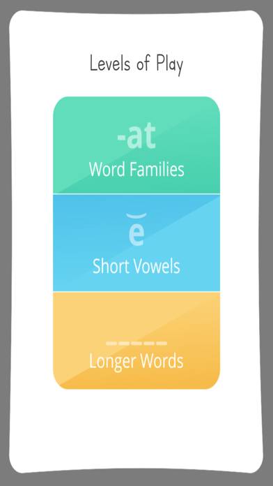 Short Vowel Word Study capture d'écran