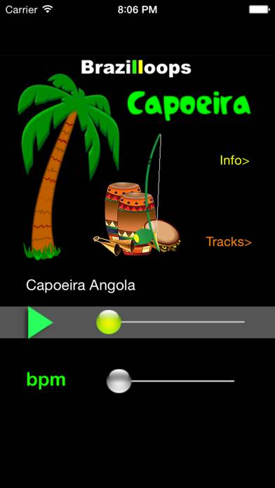 Brazilloops Capoeira capture d'écran #3