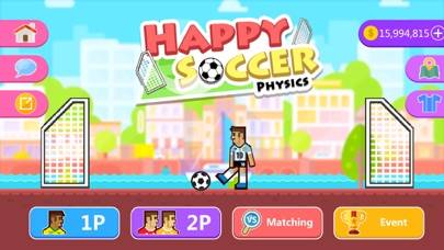 Happy Soccer Physics skärmdump av spelet