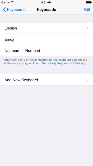 Numpad App screenshot #2