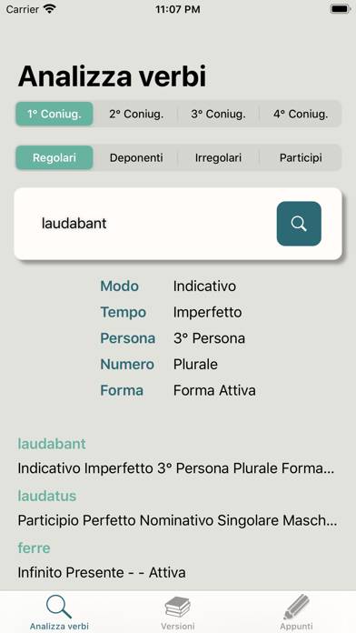 Latinorum Schermata dell'app #1