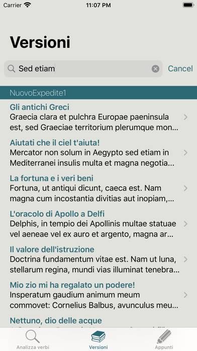 Latinorum Schermata dell'app #2