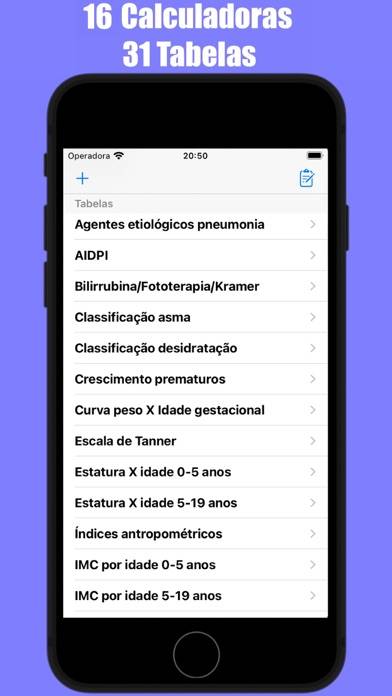 Ped Calc Schermata dell'app