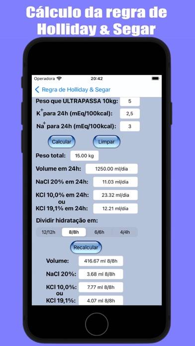 Ped Calc Schermata dell'app